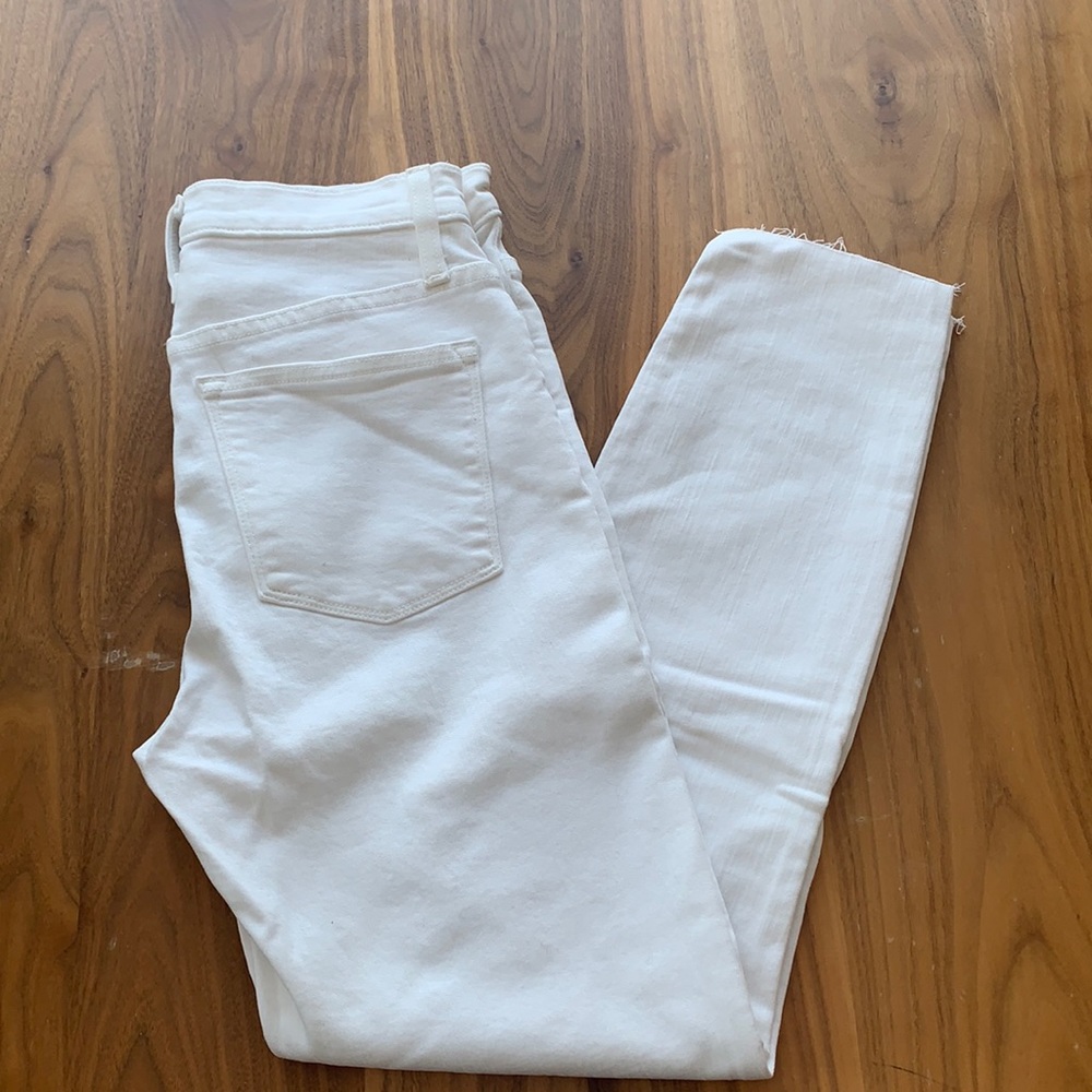 J. Crew 10” high-rise toothpick jeans